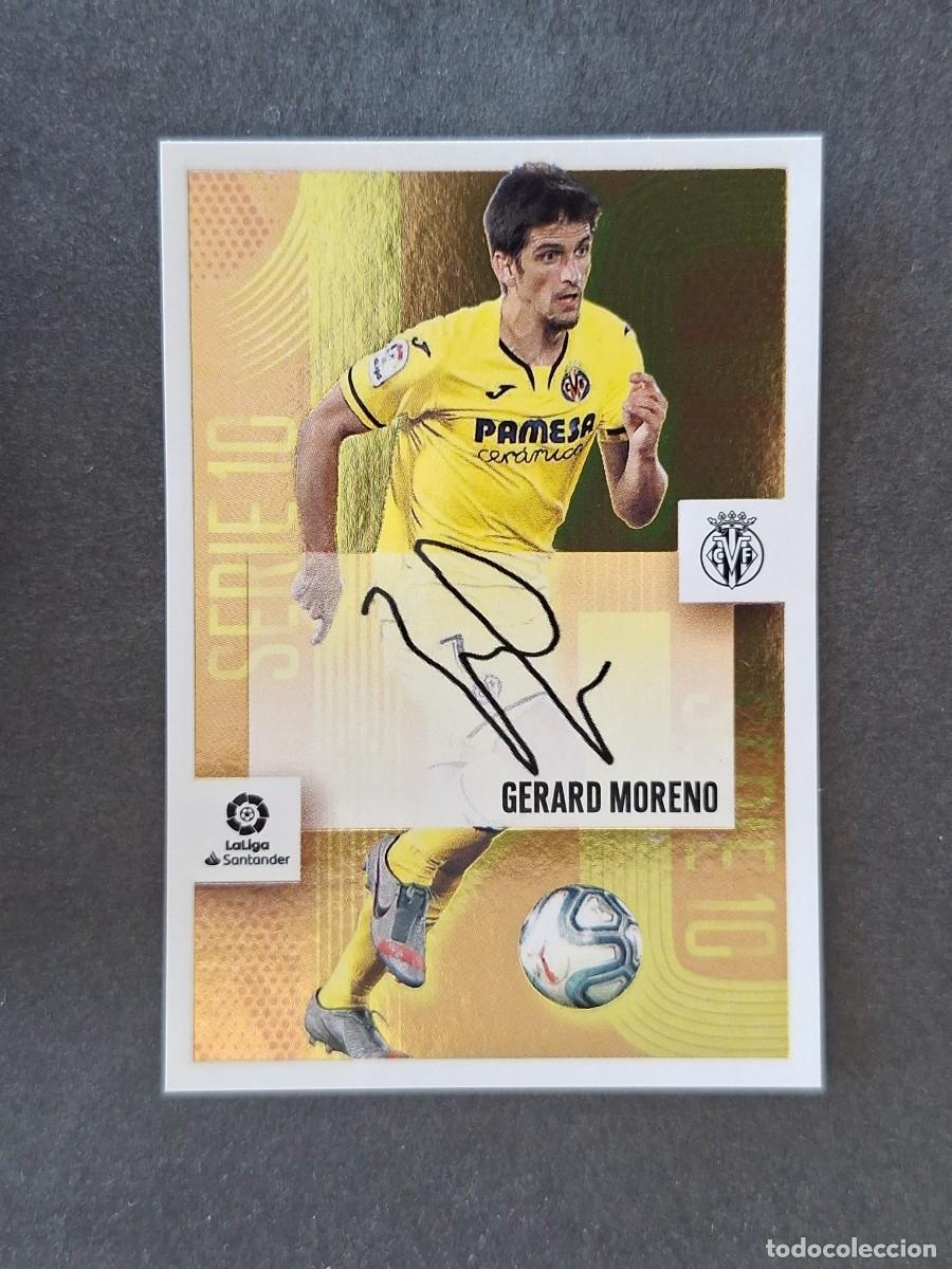 Fu&szlig;ball-Sticker: L3 GERARD MORENO VILLARREAL C. F. SERIE 10 LIGA ESTE 2020 2021 20 21 NUNCA PEGADO SIN PEGAR