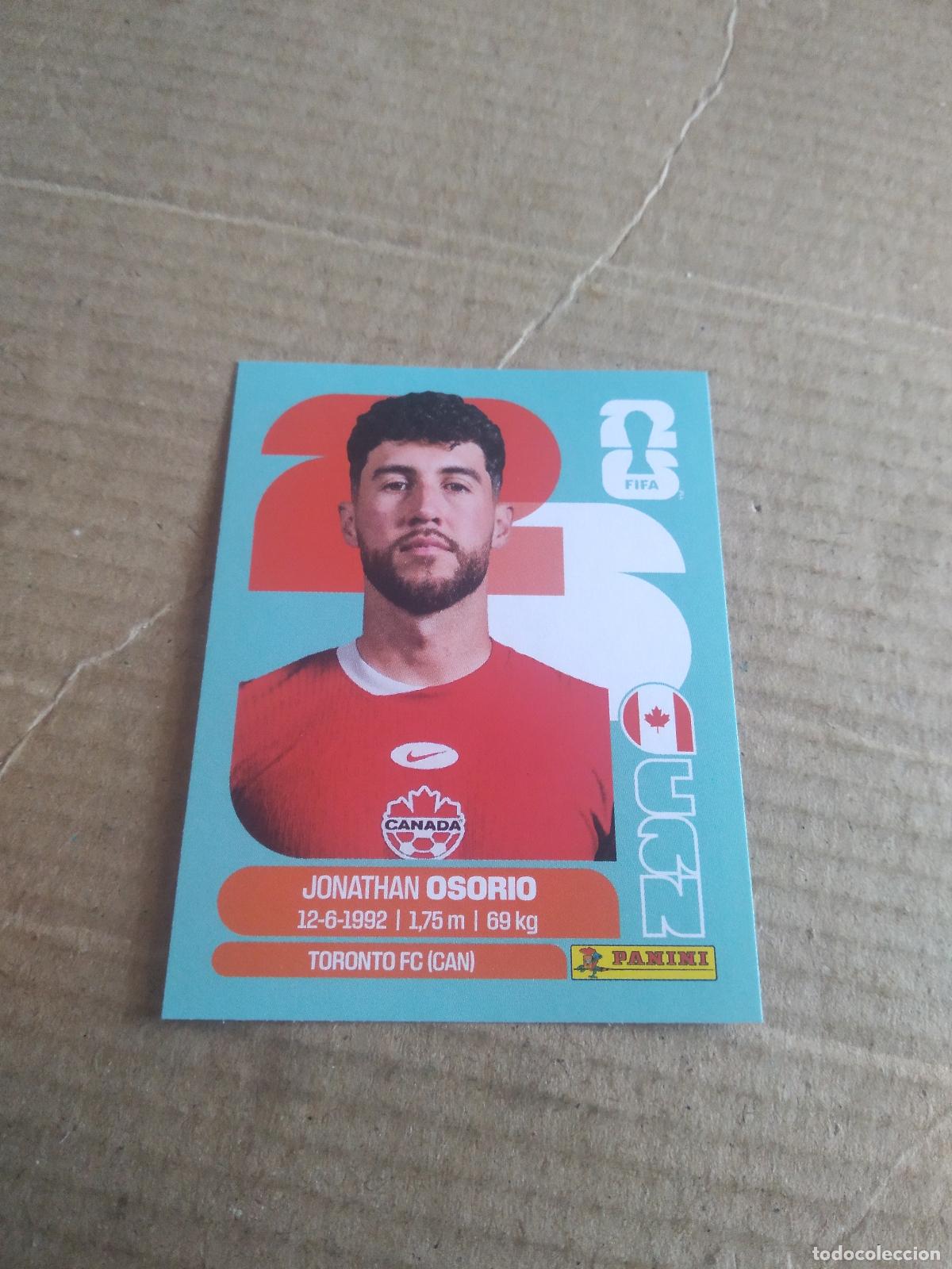 Fu&szlig;ball-Sticker: CAN 12 JONATHAN OSORIO CANADA CROMO FUTBOL PANINI MUNDIAL 2026 WORLD CUP COPA DEL MUNDO