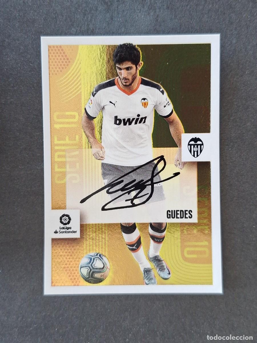Fu&szlig;ball-Sticker: L3 GUEDES VALENCIA C. F. SERIE 10 LIGA ESTE 2020 2021 20 21 NUNCA PEGADO SIN PEGAR