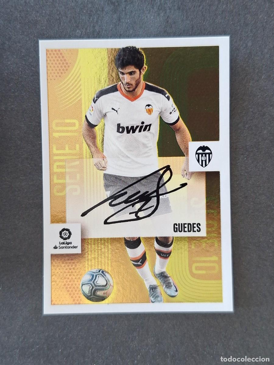 Fu&szlig;ball-Sticker: L3 GUEDES VALENCIA C. F. SERIE 10 LIGA ESTE 2020 2021 20 21 NUNCA PEGADO SIN PEGAR