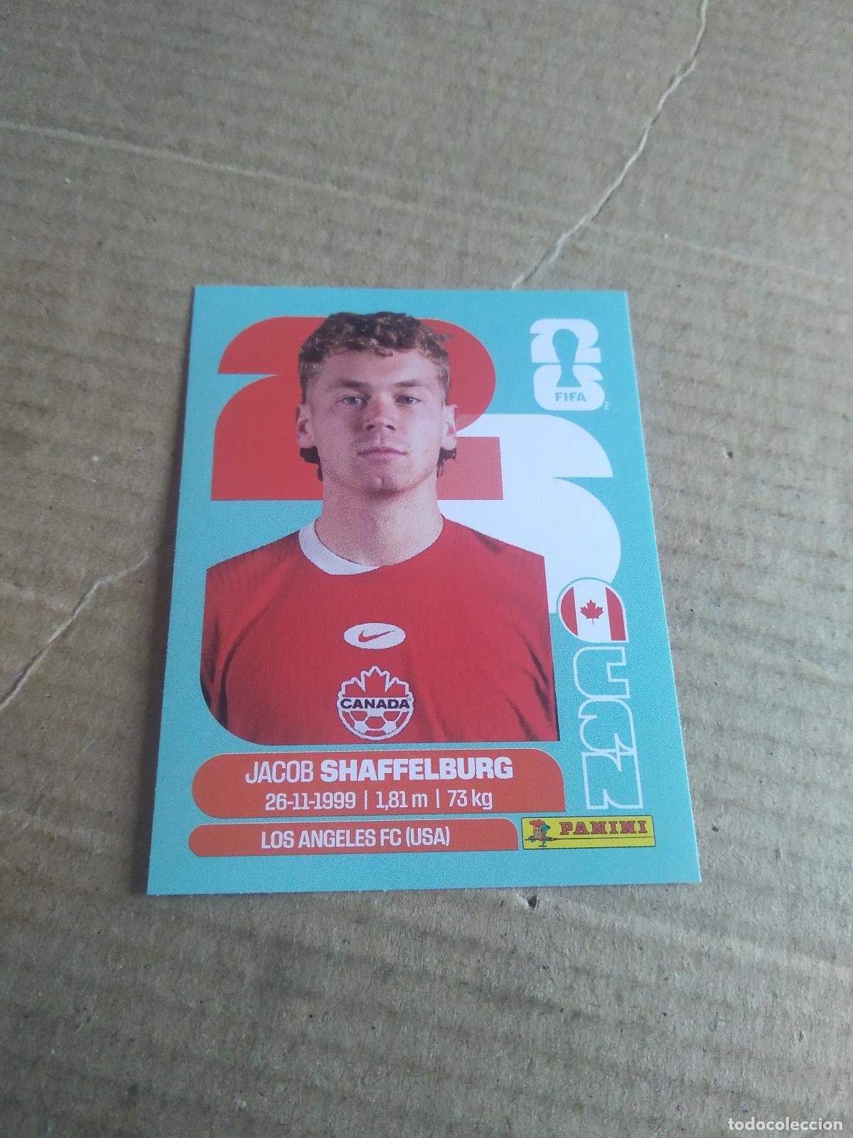 Fu&szlig;ball-Sticker: CAN 14 JACOB SHAFFELBURG CANADA CROMO FUTBOL PANINI MUNDIAL 2026 WORLD CUP COPA DEL MUNDO