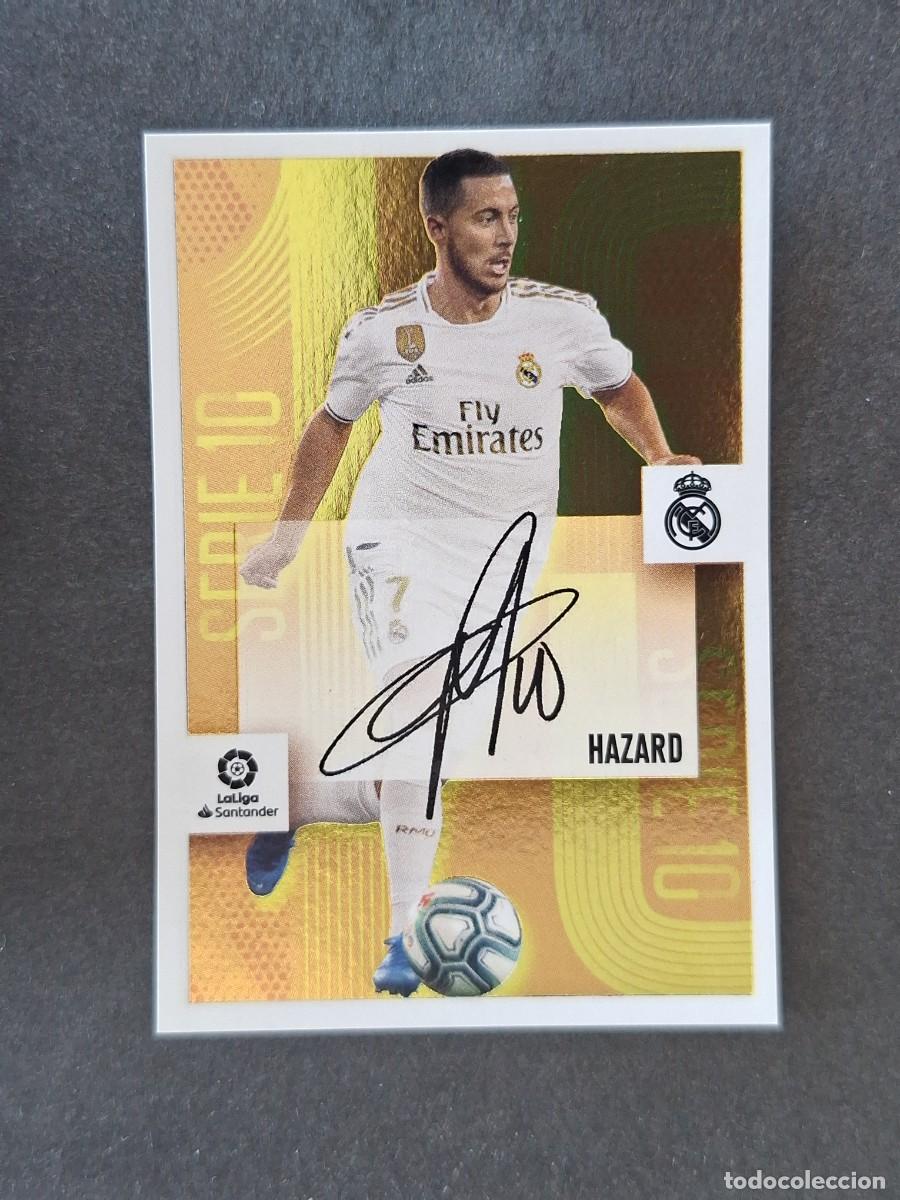 Fu&szlig;ball-Sticker: L3 HAZARD REAL MADRID SERIE 10 LIGA ESTE 2020 2021 20 21 NUNCA PEGADO SIN PEGAR