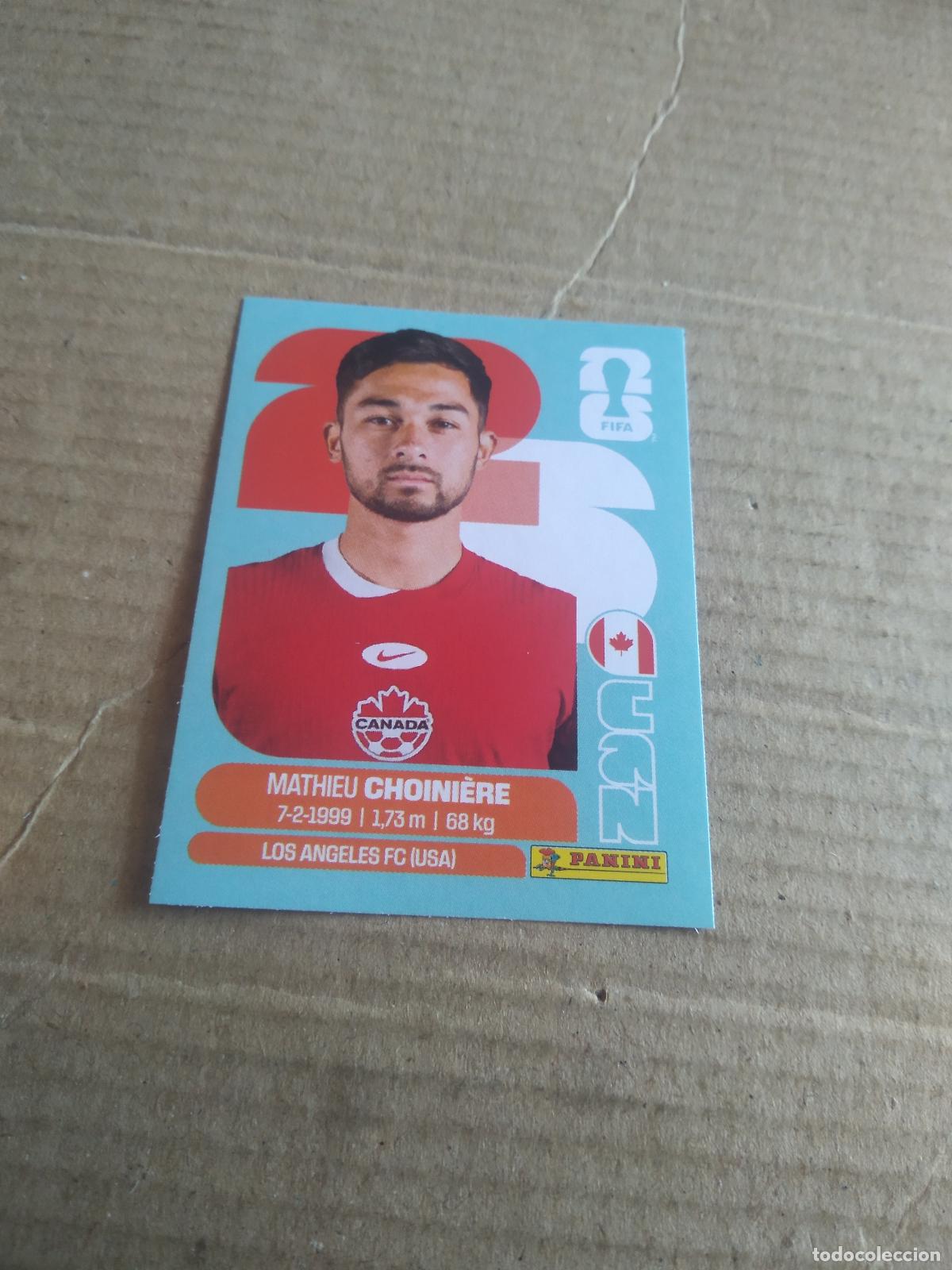 Fu&szlig;ball-Sticker: CAN 15 MATHIEU CHOINIERE CANADA CROMO FUTBOL PANINI MUNDIAL 2026 WORLD CUP COPA DEL MUNDO
