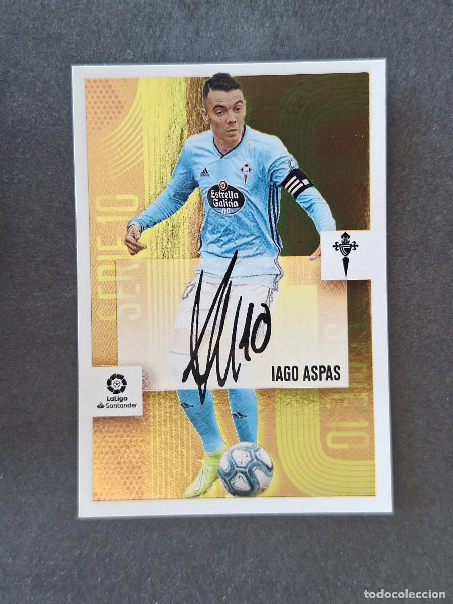 Cromos de Futebol: L3 IAGO ASPAS CELTA DE VIGO SERIE 10 LIGA ESTE 2020 2021 20 21 NUNCA PEGADO SIN PEGAR