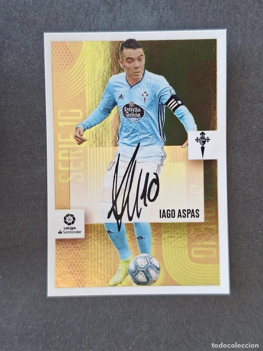 Cromos de Futebol: L3 IAGO ASPAS CELTA DE VIGO SERIE 10 LIGA ESTE 2020 2021 20 21 NUNCA PEGADO SIN PEGAR