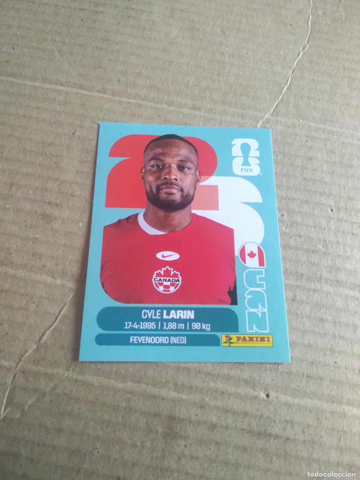 Cromos de Futebol: CAN 19 CYLE LARIN CANADA CROMO FUTBOL PANINI MUNDIAL 2026 WORLD CUP COPA DEL MUNDO