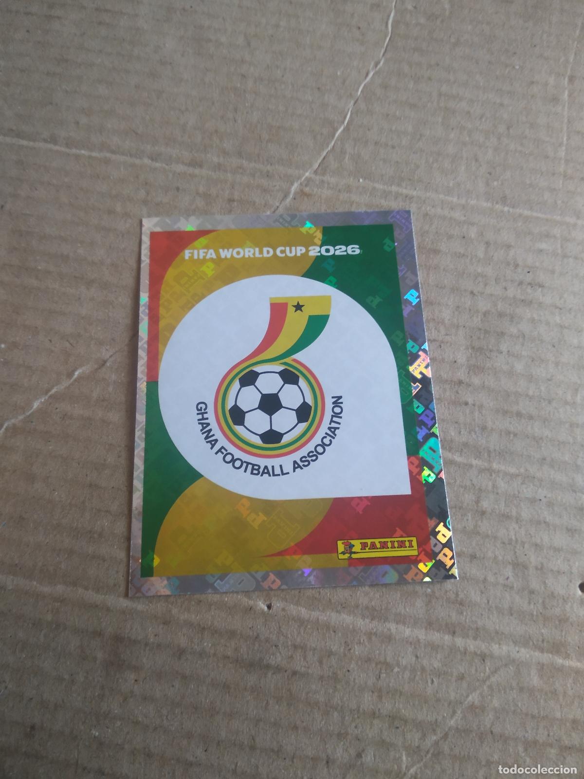 Cromos de f&uacute;tbol: GHA 1 ESCUDO GHANA CROMO FUTBOL PANINI MUNDIAL 2026 WORLD CUP COPA DEL MUNDO
