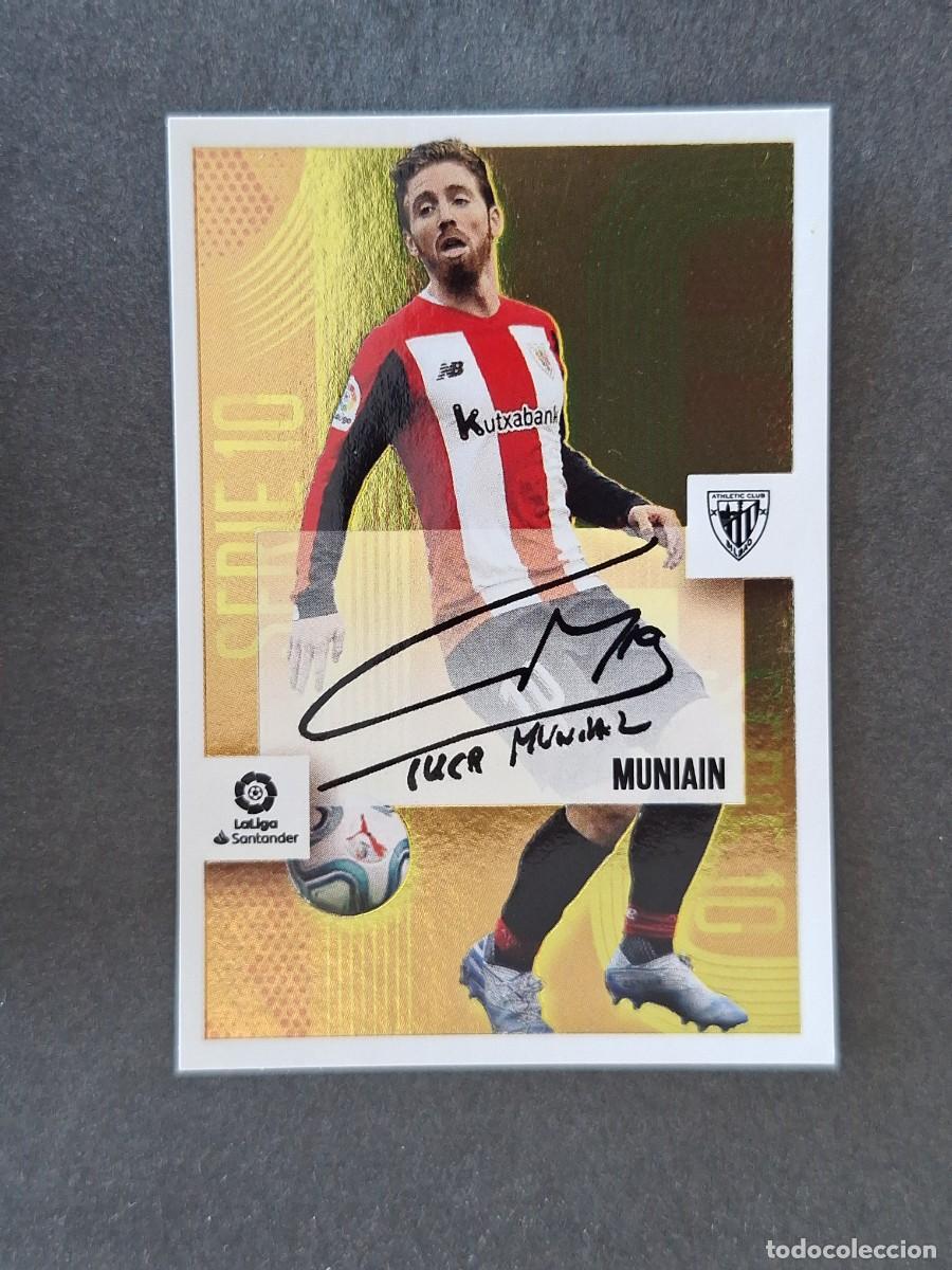 Cromos de Futebol: L3 MUNIAIN ATHLETIC CLUB DE BILBAO SERIE 10 LIGA ESTE 2020 2021 20 21 NUNCA PEGADO SIN PEGAR
