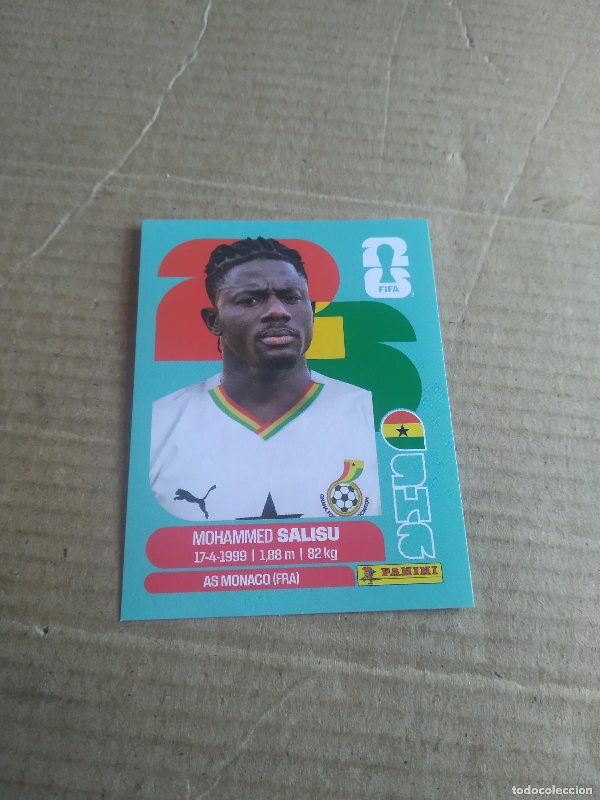 Cromos de Futebol: GHA 4 MOHAMMED SALISU GHANA CROMO FUTBOL PANINI MUNDIAL 2026 WORLD CUP COPA DEL MUNDO
