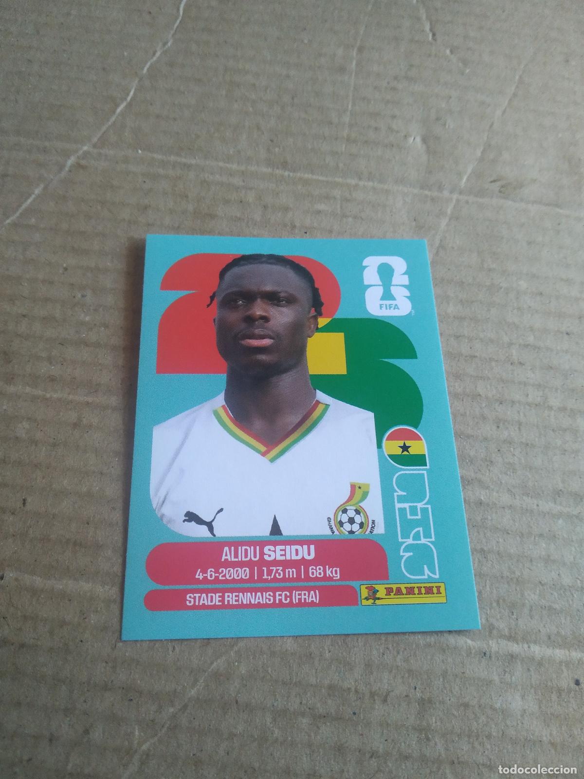 Cromos de Futebol: GHA 5 ALIDU SEIDU GHANA CROMO FUTBOL PANINI MUNDIAL 2026 WORLD CUP COPA DEL MUNDO