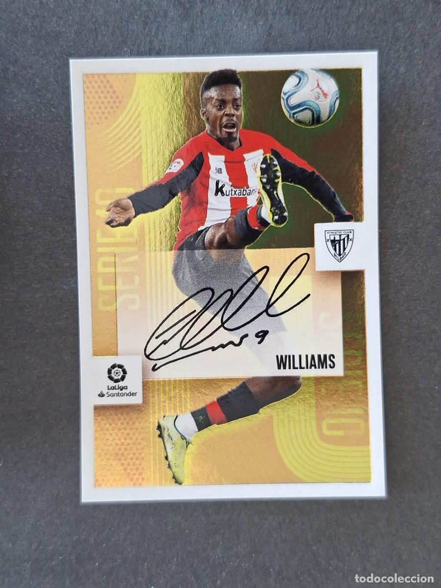 Cromos de Futebol: L3 WILLIAMS ATHLETIC CLUB DE BILBAO SERIE 10 LIGA ESTE 2020 2021 20 21 NUNCA PEGADO SIN PEGAR