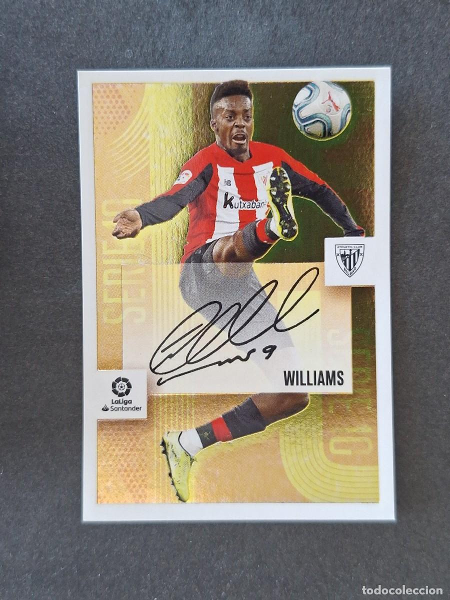 Cromos de Futebol: L3 WILLIAMS ATHLETIC CLUB DE BILBAO SERIE 10 LIGA ESTE 2020 2021 20 21 NUNCA PEGADO SIN PEGAR