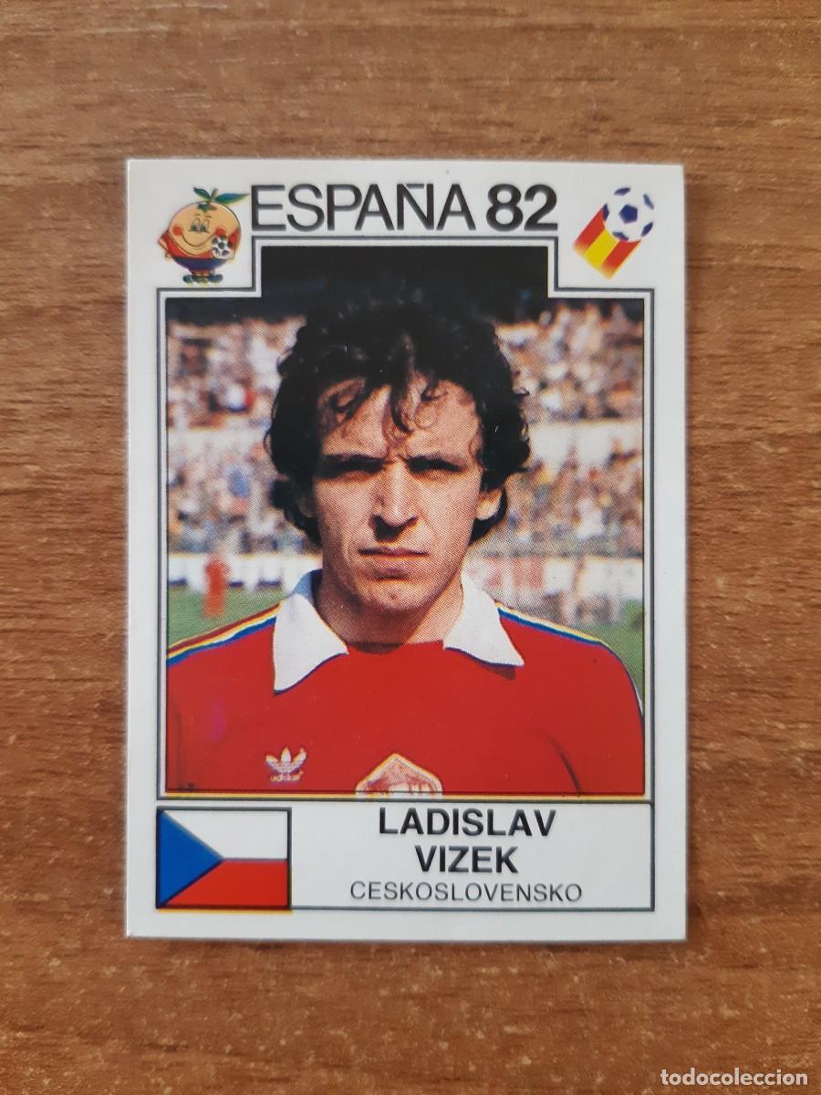 Cromos de Futebol: N&deg;269 Ladislav Vizek (Checoslovaquia) Mundial Espa&ntilde;a 82 PANINI 1982. Nunca pegado, sin pegar