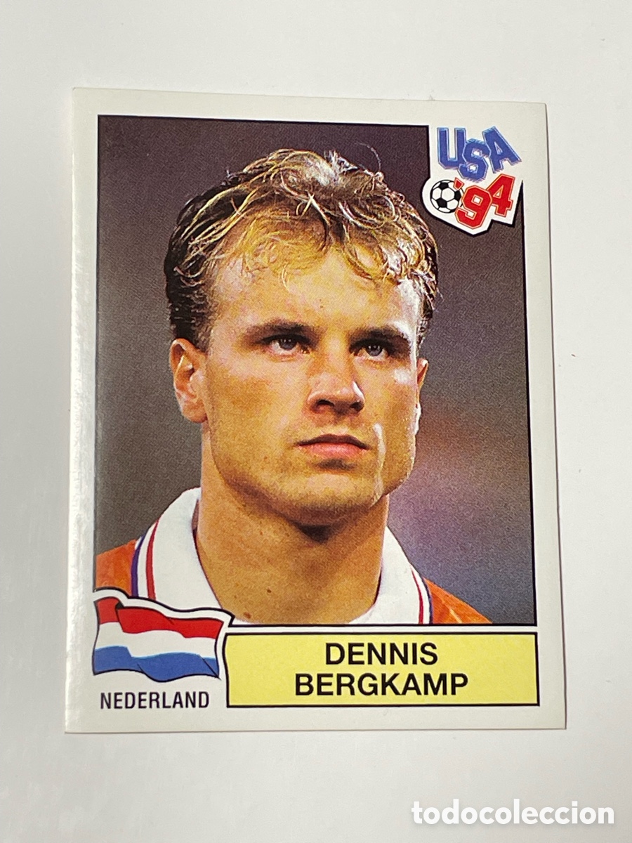 Cromos de Futebol: Dennis Bergkamp Pa&iacute;ses Bajos Panini USA &lsquo;94 #431