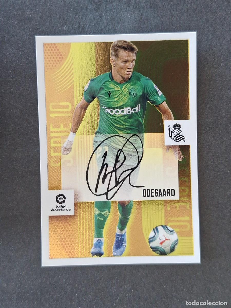 Cromos de Futebol: L3 ODEGAARD REAL SOCIEDAD SERIE 10 LIGA ESTE 2020 2021 20 21 NUNCA PEGADO SIN PEGAR