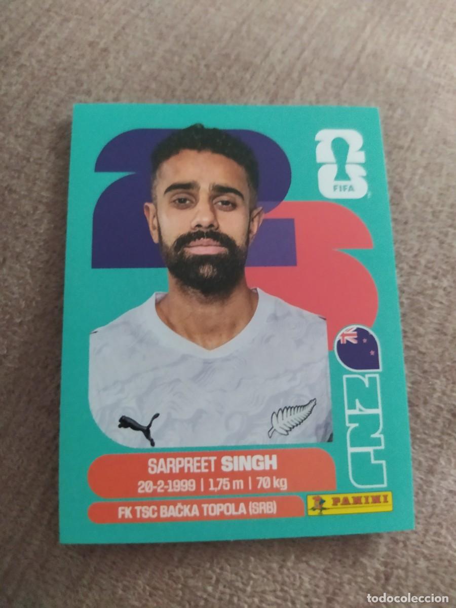 Cromos de f&uacute;tbol: NZL 11 NZL11 Sarpreet SINGH Nueva Zelanda Mundial 2026 Panini