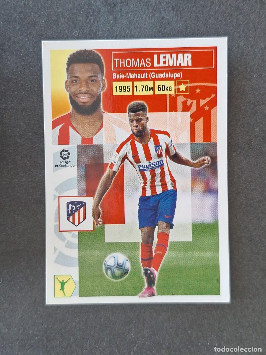 Cromos de f&uacute;tbol: L3 LEMAR ATLETICO DE MADRID COLOCA LIGA ESTE 2020 2021 20 21 NUNCA PEGADO SIN PEGAR