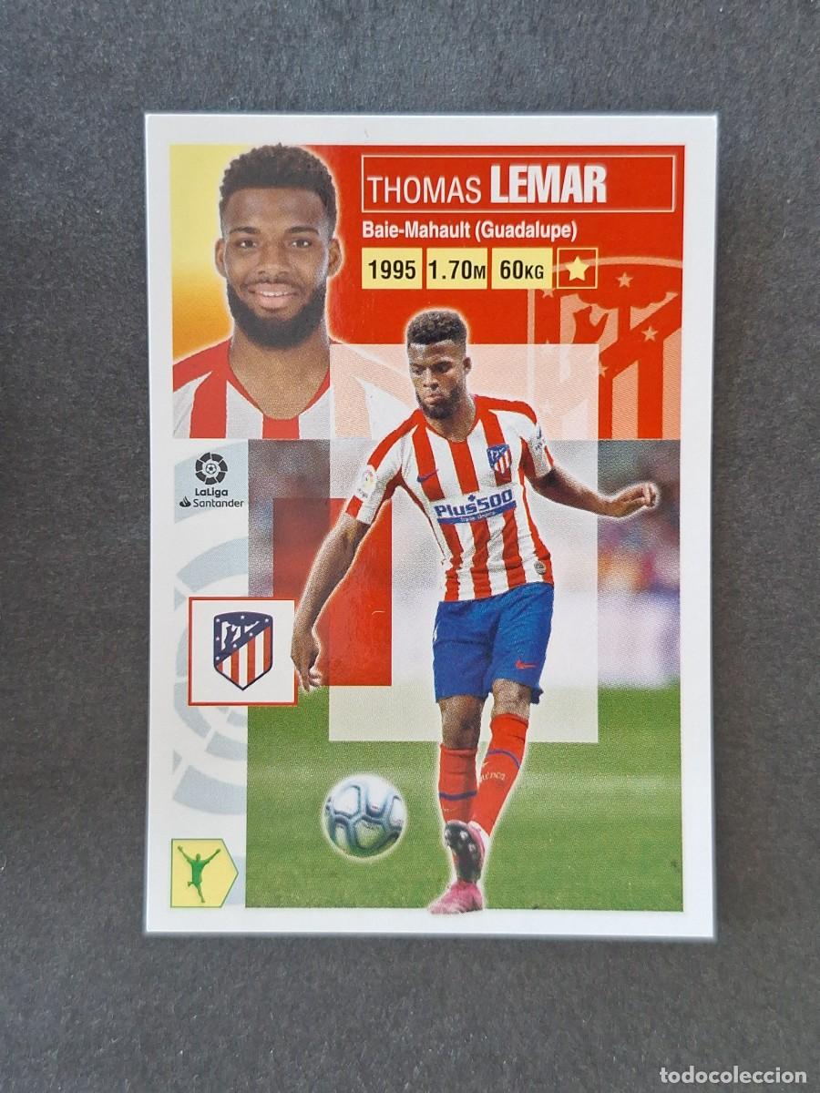 Cromos de f&uacute;tbol: L3 LEMAR ATLETICO DE MADRID COLOCA LIGA ESTE 2020 2021 20 21 NUNCA PEGADO SIN PEGAR