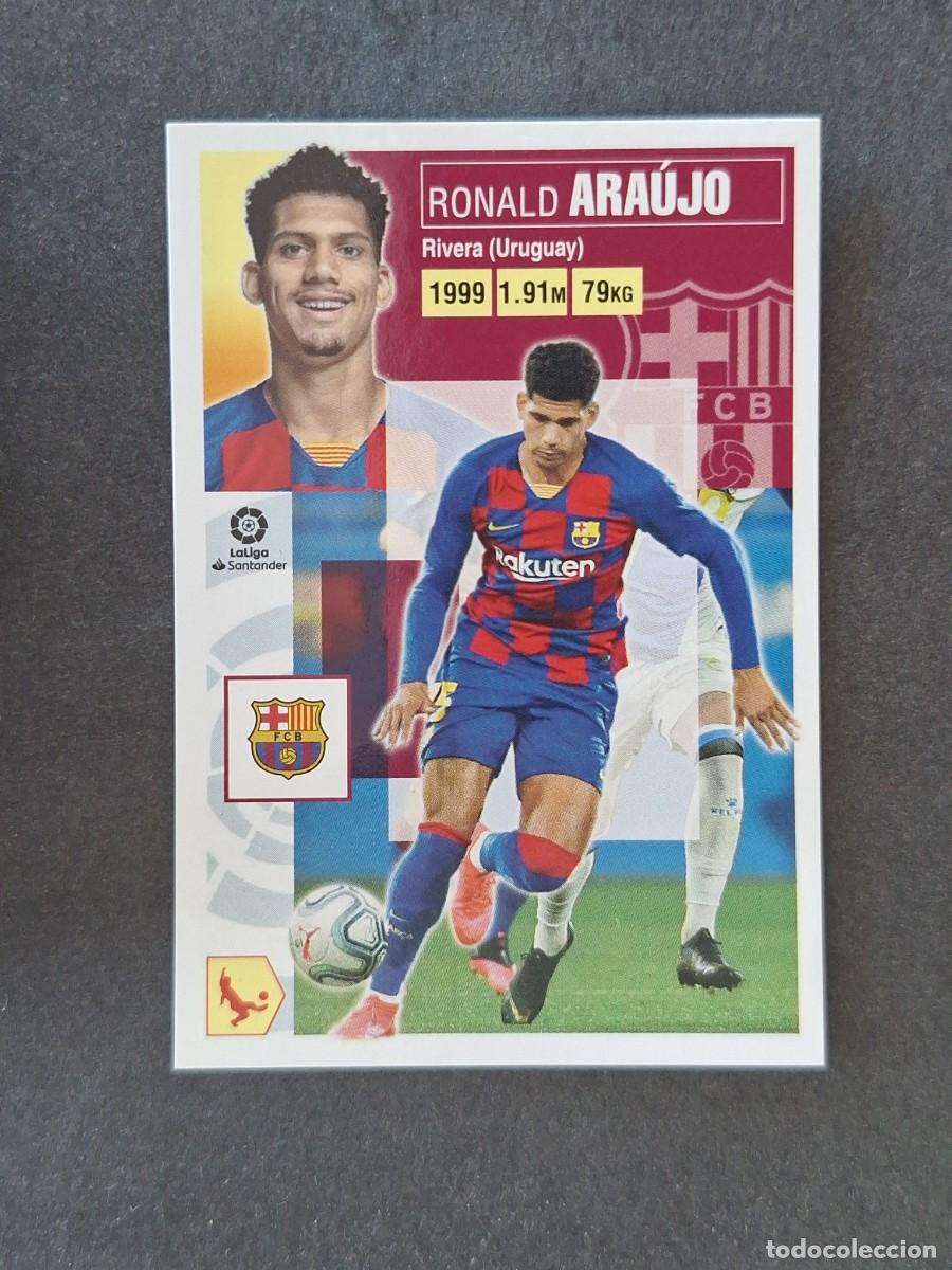 Cromos de f&uacute;tbol: L3 ARAUJO F. C. BARCELONA COLOCA LIGA ESTE 2020 2021 20 21 NUNCA PEGADO SIN PEGAR
