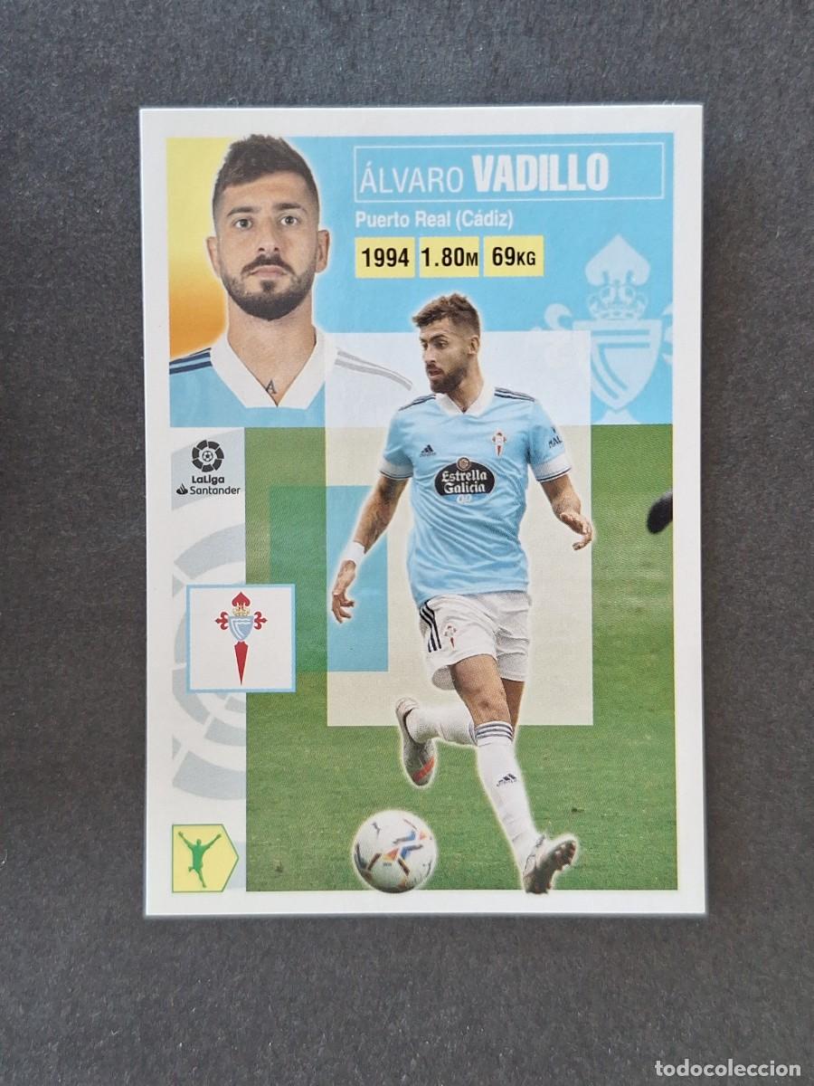 Cromos de f&uacute;tbol: L3 VADILLO CELTA DE VIGO COLOCA LIGA ESTE 2020 2021 20 21 NUNCA PEGADO SIN PEGAR