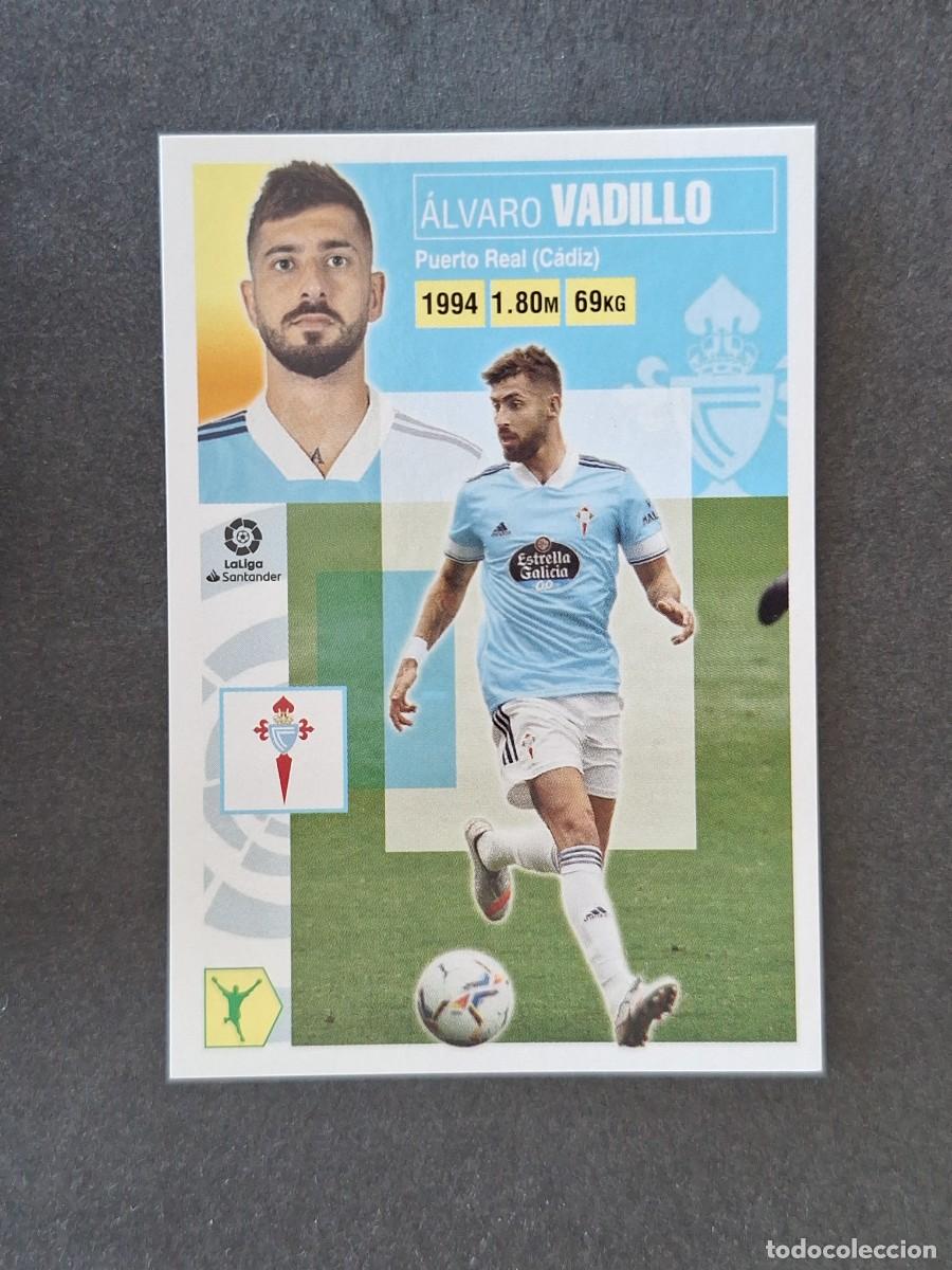 Cromos de f&uacute;tbol: L3 VADILLO CELTA DE VIGO COLOCA LIGA ESTE 2020 2021 20 21 NUNCA PEGADO SIN PEGAR