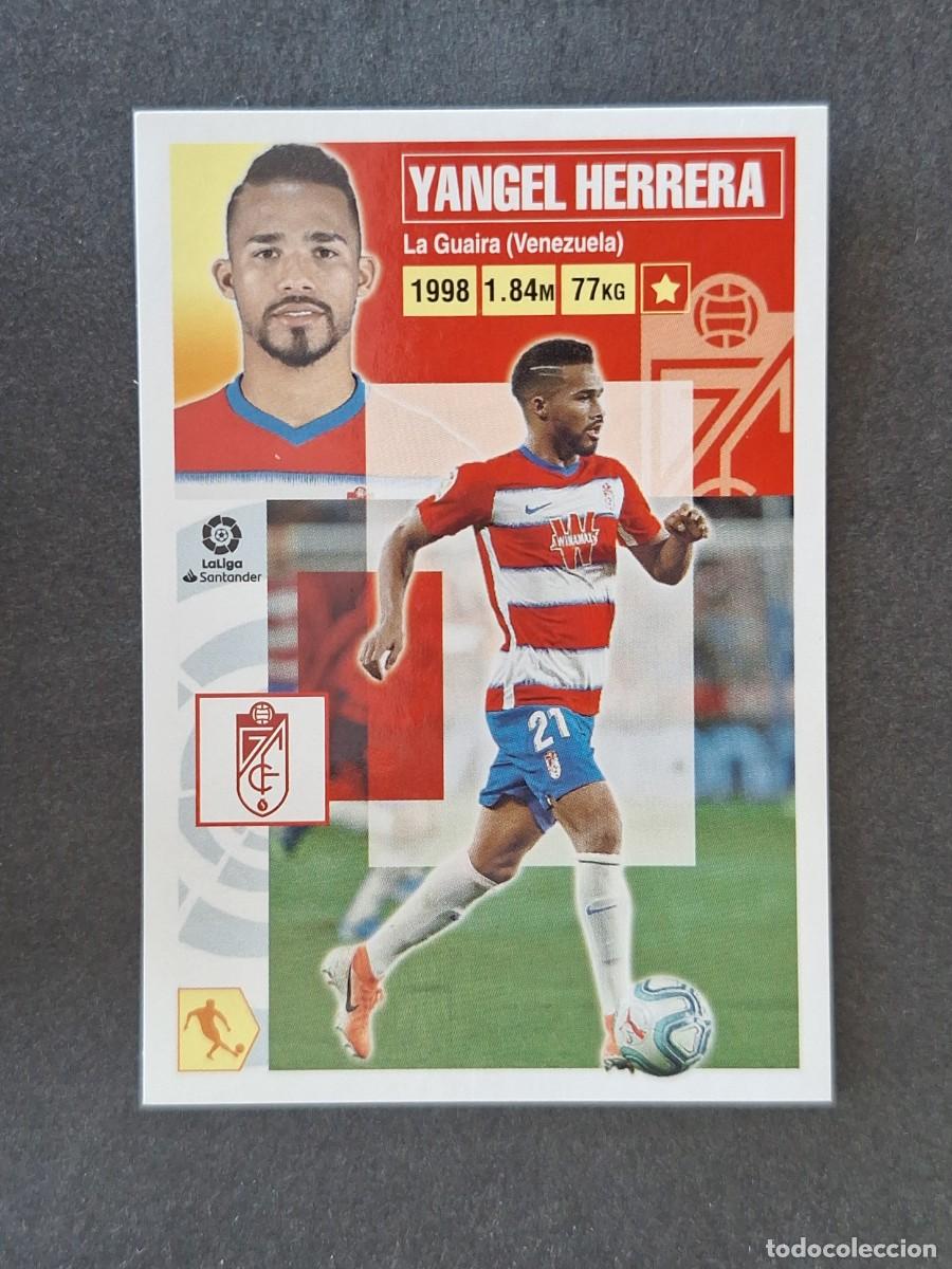 Cromos de f&uacute;tbol: L3 YANGEL HERRERA GRANADA C. F. COLOCA LIGA ESTE 2020 2021 20 21 NUNCA PEGADO SIN PEGAR