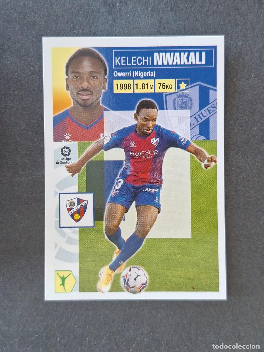 Cromos de Futebol: L3 NWAKALI S. D. HUESCA COLOCA LIGA ESTE 2020 2021 20 21 NUNCA PEGADO SIN PEGAR