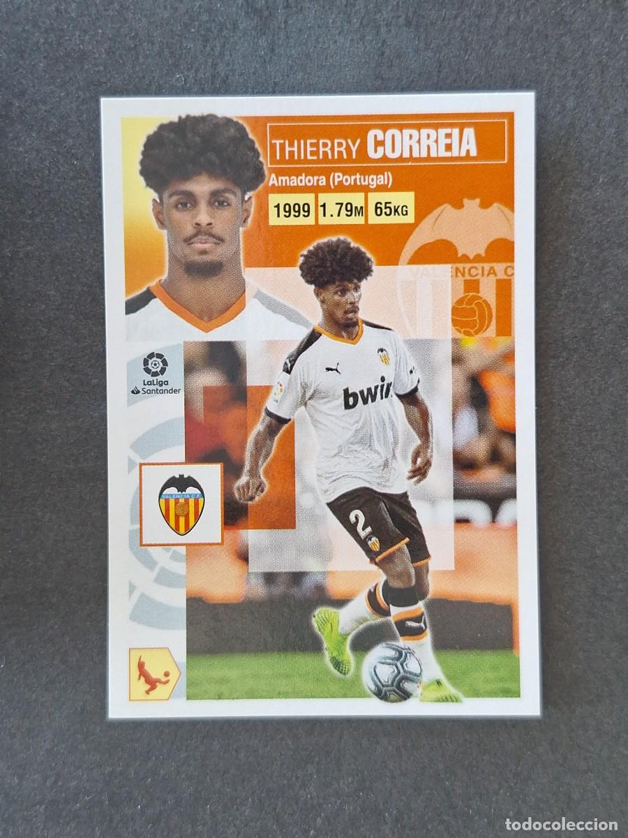 Cromos de Futebol: L3 CORREIA VALENCIA C. F. COLOCA LIGA ESTE 2020 2021 20 21 NUNCA PEGADO SIN PEGAR