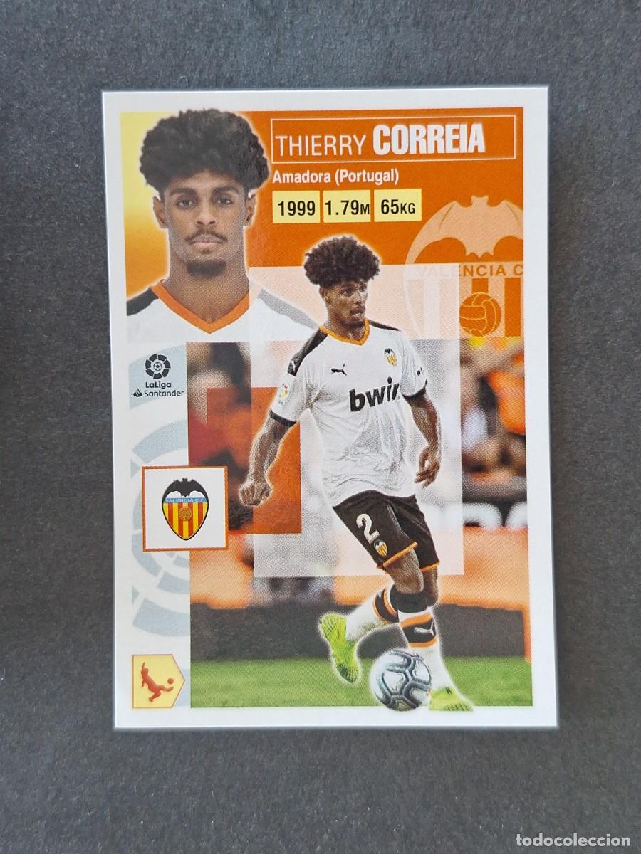 Cromos de Futebol: L3 CORREIA VALENCIA C. F. COLOCA LIGA ESTE 2020 2021 20 21 NUNCA PEGADO SIN PEGAR