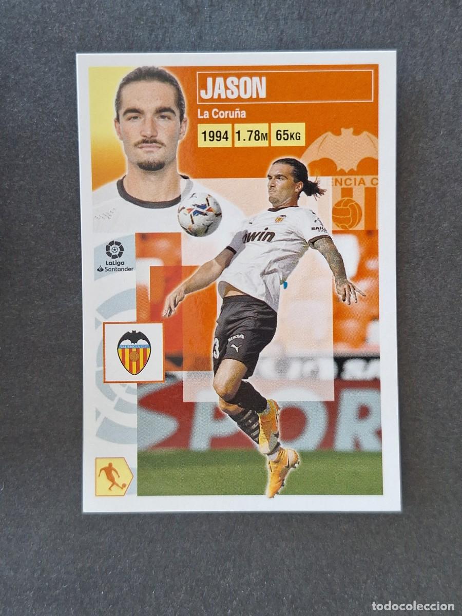 Cromos de Futebol: L3 JASON VALENCIA C. F. COLOCA LIGA ESTE 2020 2021 20 21 NUNCA PEGADO SIN PEGAR