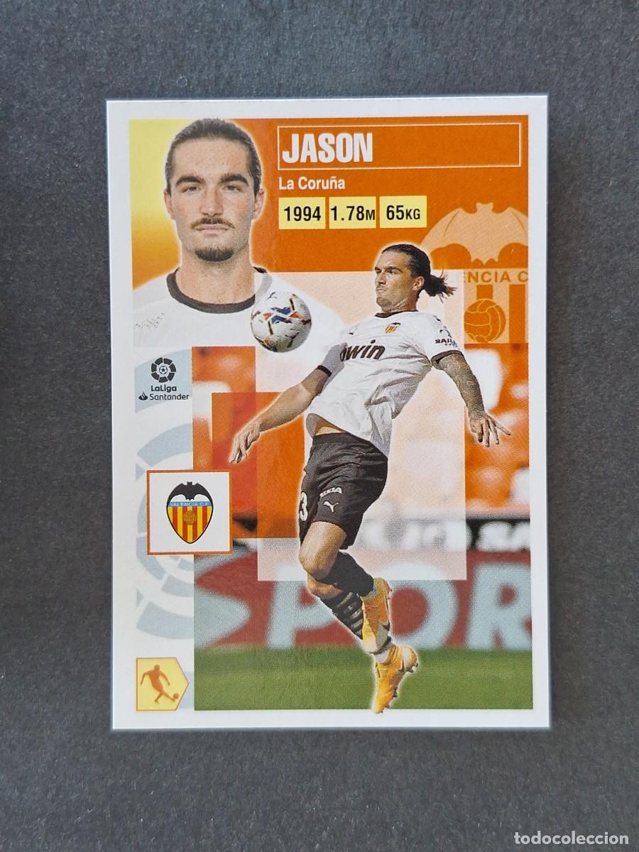 Cromos de Futebol: L3 JASON VALENCIA C. F. COLOCA LIGA ESTE 2020 2021 20 21 NUNCA PEGADO SIN PEGAR