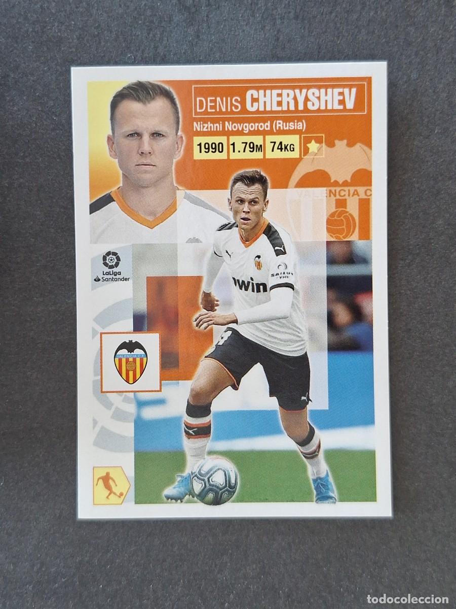 Cromos de Futebol: L3 CHERYSHEV VALENCIA C. F. COLOCA LIGA ESTE 2020 2021 20 21 NUNCA PEGADO SIN PEGAR