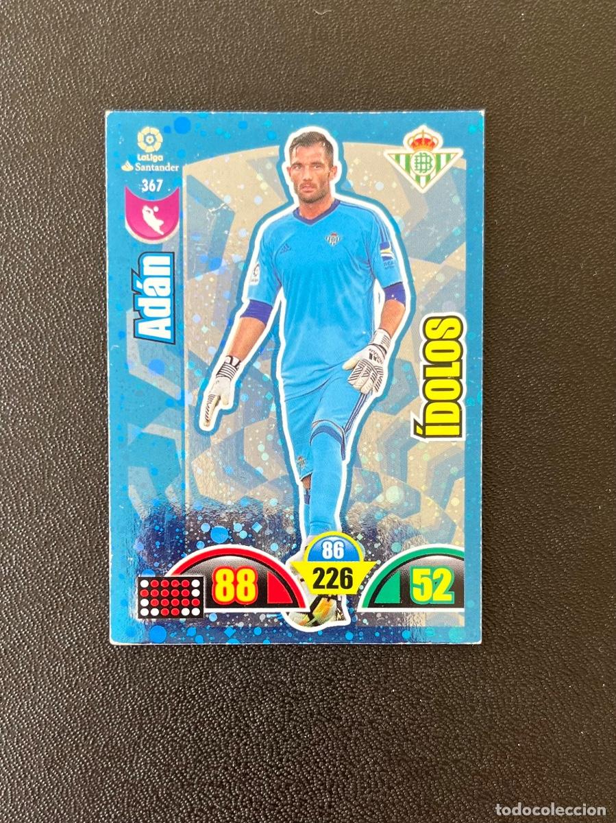 Cromos de Futebol: 367 AD&Aacute;N &Iacute;DOLO REAL BETIS BALOMPI&Eacute; ADRENALYN 2017 2018 CROMO PANINI LA LIGA SANTANDER 17 18
