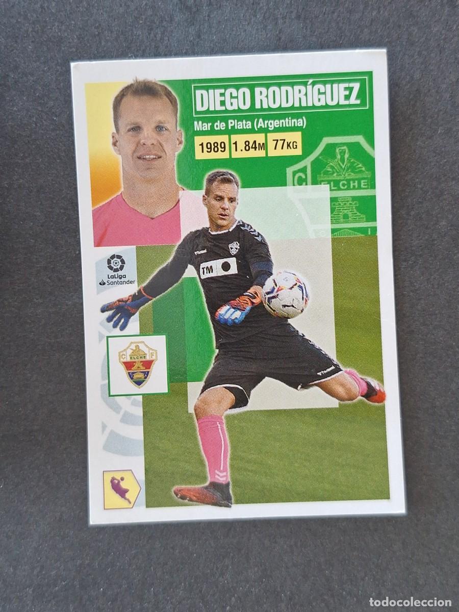 Cromos de Futebol: L3 DIEGO RODRIGUEZ ELCHE C. F. COLOCA LIGA ESTE 2020 2021 20 21 NUNCA PEGADO SIN PEGAR