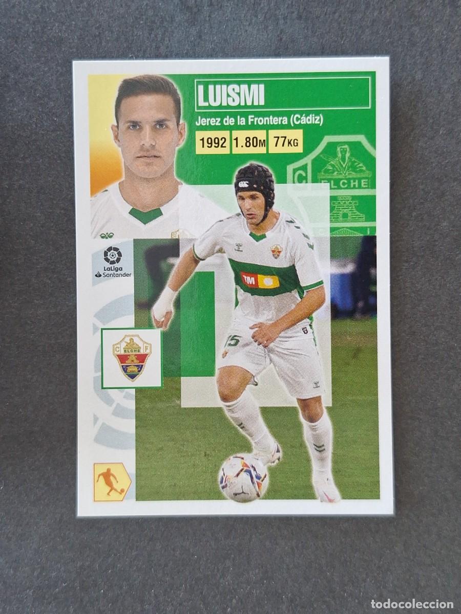 Cromos de f&uacute;tbol: L3 LUISMI ELCHE C. F. COLOCA LIGA ESTE 2020 2021 20 21 NUNCA PEGADO SIN PEGAR