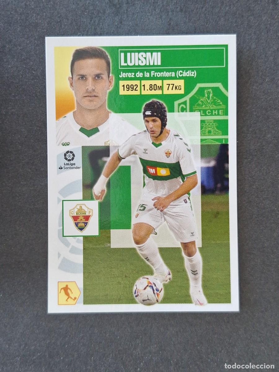 Cromos de f&uacute;tbol: L3 LUISMI ELCHE C. F. COLOCA LIGA ESTE 2020 2021 20 21 NUNCA PEGADO SIN PEGAR