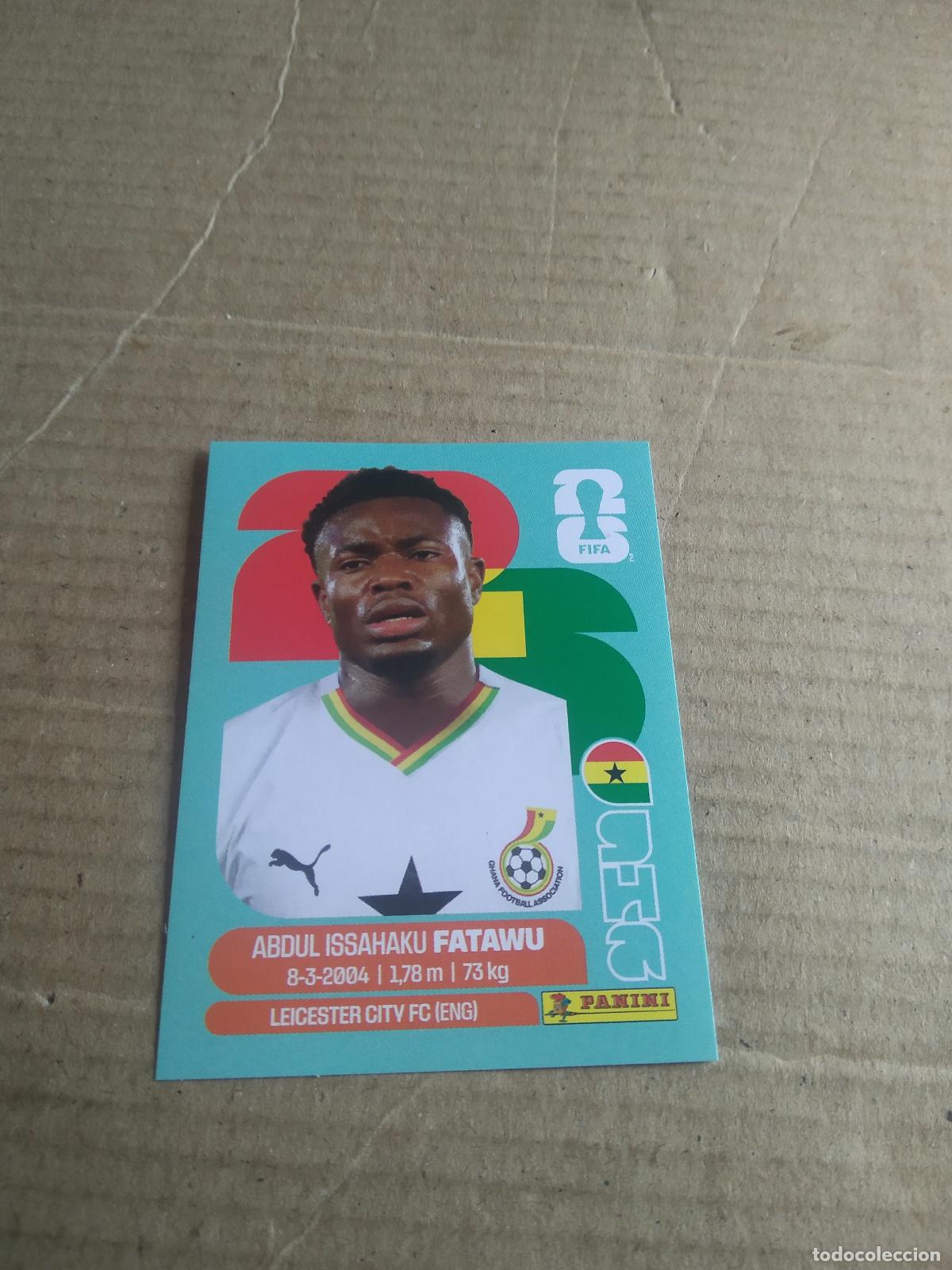 Cromos de f&uacute;tbol: GHA 9 FATAWU GHANA CROMO FUTBOL PANINI MUNDIAL 2026 WORLD CUP COPA DEL MUNDO