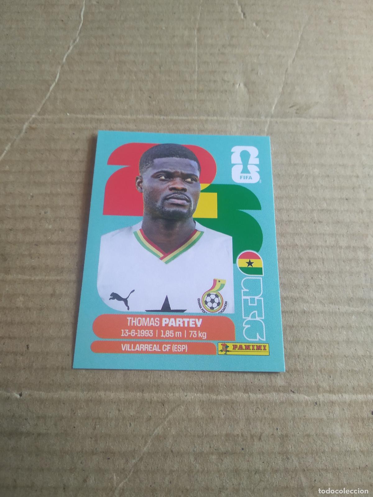 Cromos de f&uacute;tbol: GHA 10 THOMAS PARTEY GHANA CROMO FUTBOL PANINI MUNDIAL 2026 WORLD CUP COPA DEL MUNDO