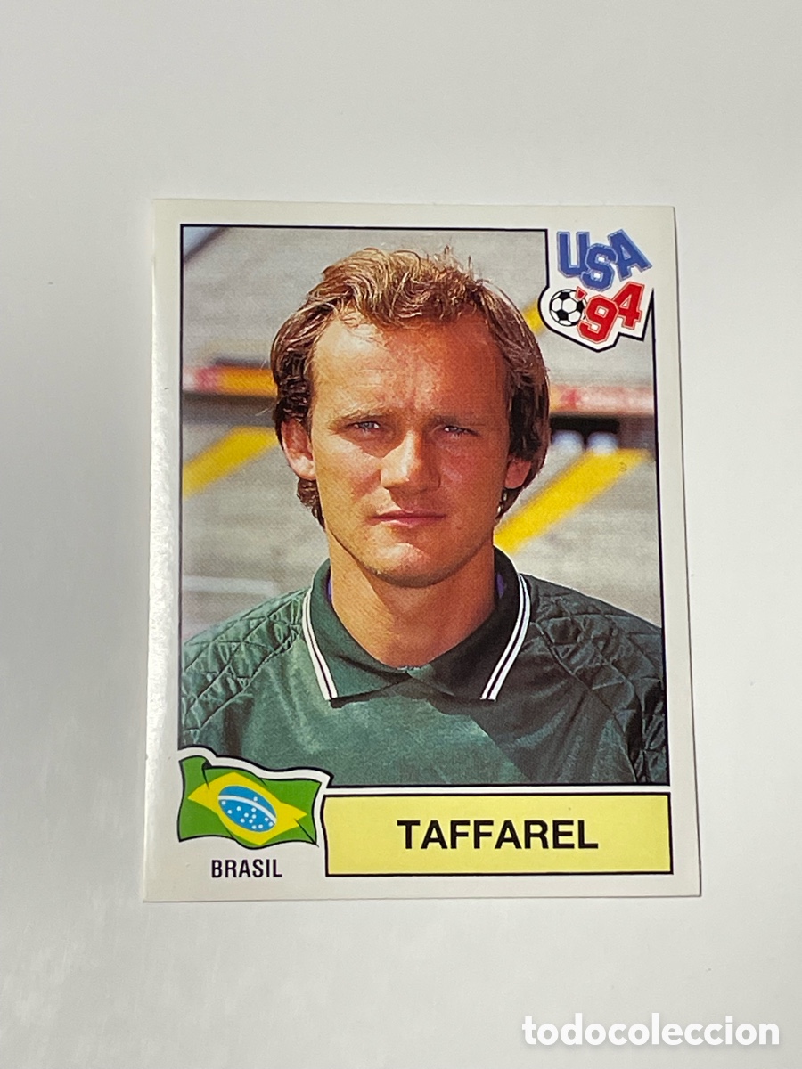 Cromos de f&uacute;tbol: Claudio Taffarel Brasil Panini USA &lsquo;94 #92