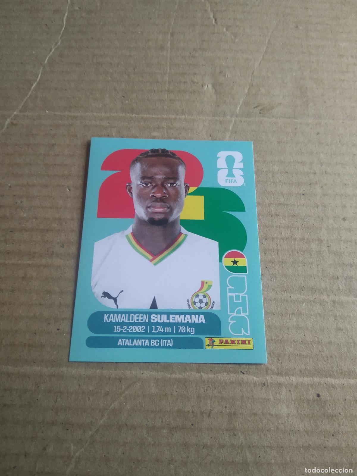 Cromos de f&uacute;tbol: GHA 12 SULEMANA GHANA CROMO FUTBOL PANINI MUNDIAL 2026 WORLD CUP COPA DEL MUNDO