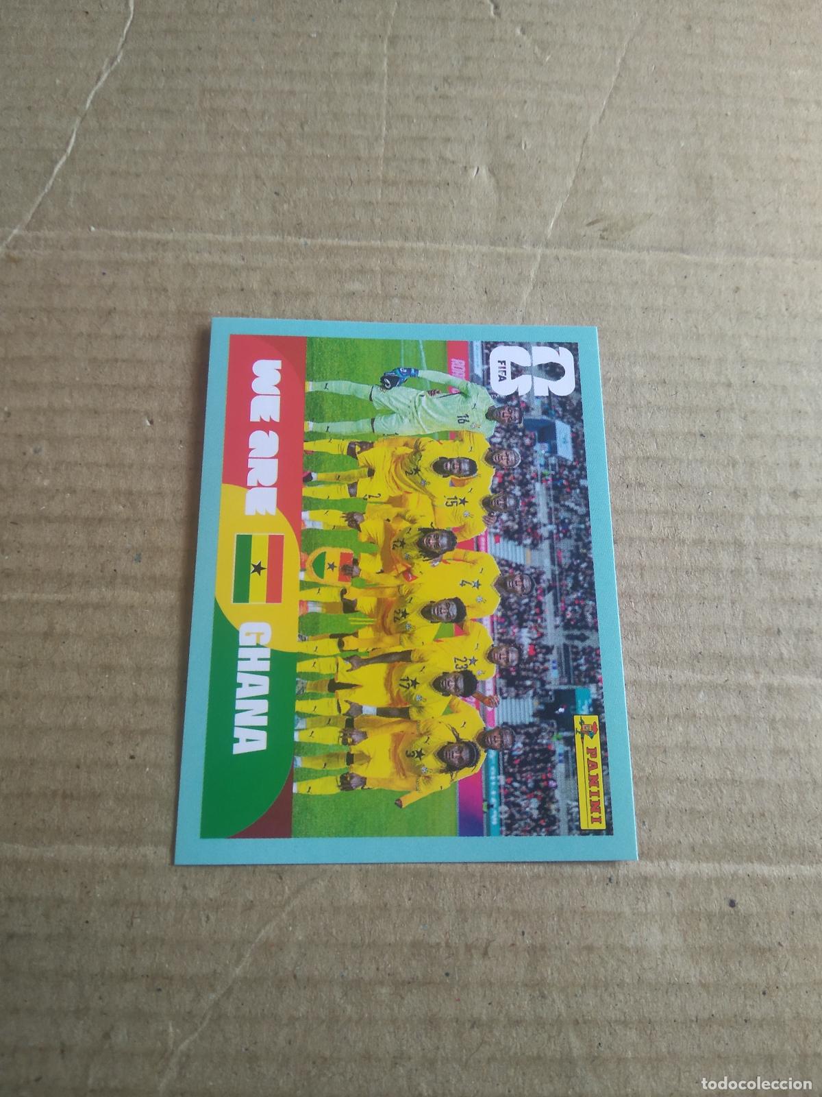 Cromos de f&uacute;tbol: GHA 13 EQUIPO PLANTILLA GHANA CROMO FUTBOL PANINI MUNDIAL 2026 WORLD CUP COPA DEL MUNDO