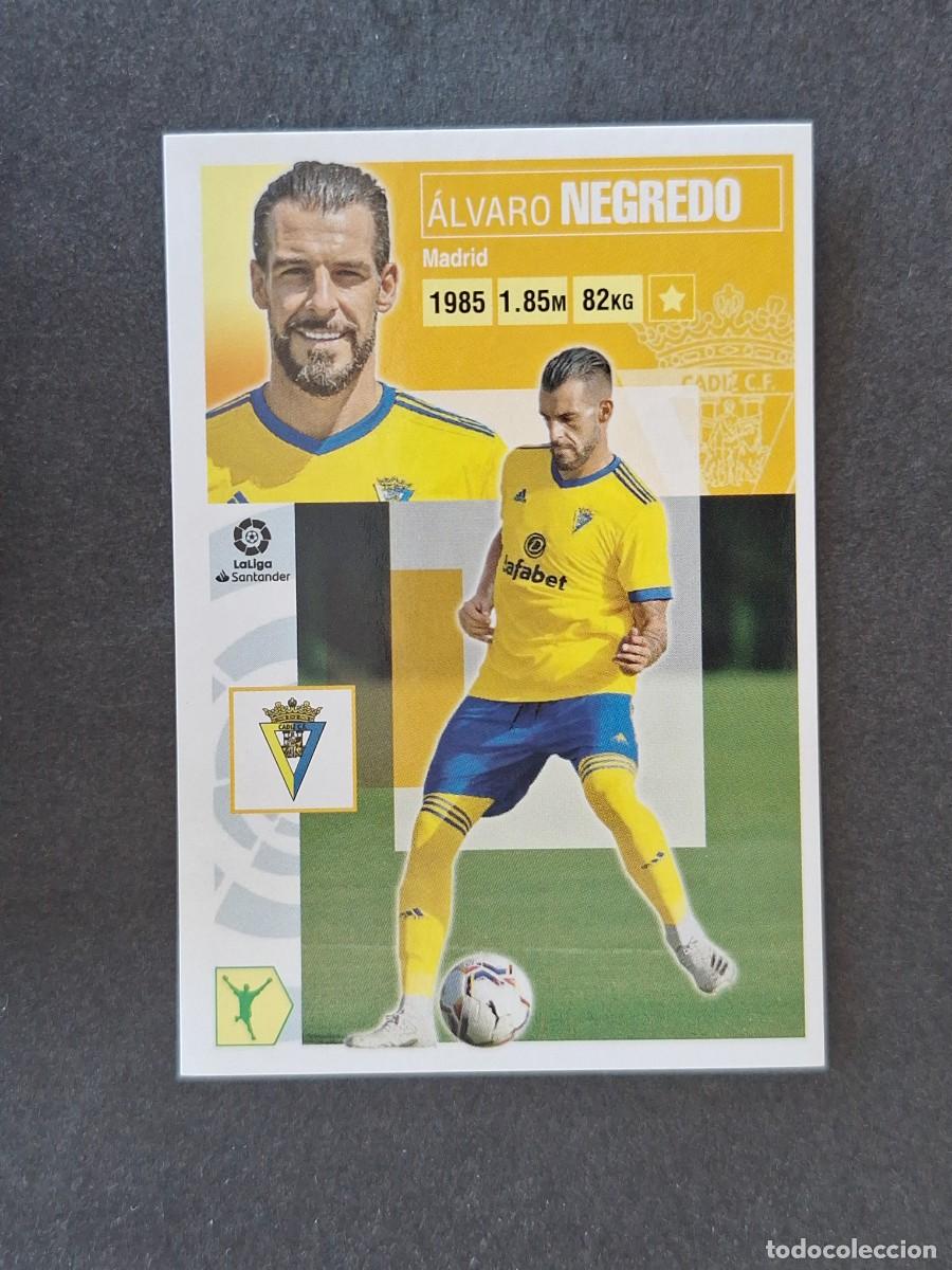 Football Stickers: L3 NEGREDO CADIZ C. F. FICHAJE 3 LIGA ESTE 2020 2021 20 21 NUNCA PEGADO SIN PEGAR