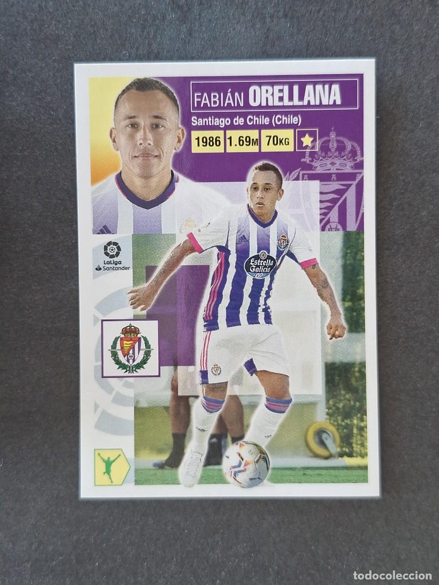 Football Stickers: L3 ORELLANA REAL VALLADOLID FICHAJE 4 LIGA ESTE 2020 2021 20 21 NUNCA PEGADO SIN PEGAR