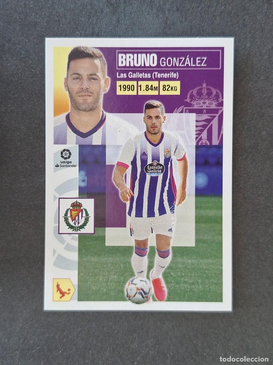 Cromos de f&uacute;tbol: L3 BRUNO REAL VALLADOLID FICHAJE 12 LIGA ESTE 2020 2021 20 21 NUNCA PEGADO SIN PEGAR