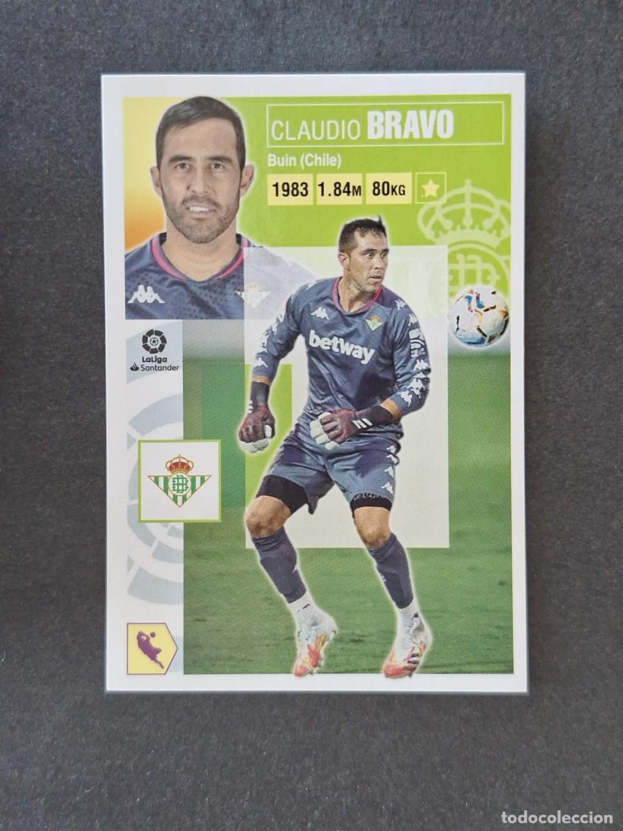 Cromos de f&uacute;tbol: L3 BRAVO REAL BETIS BALOMPIE FICHAJE 13 LIGA ESTE 2020 2021 20 21 NUNCA PEGADO SIN PEGAR