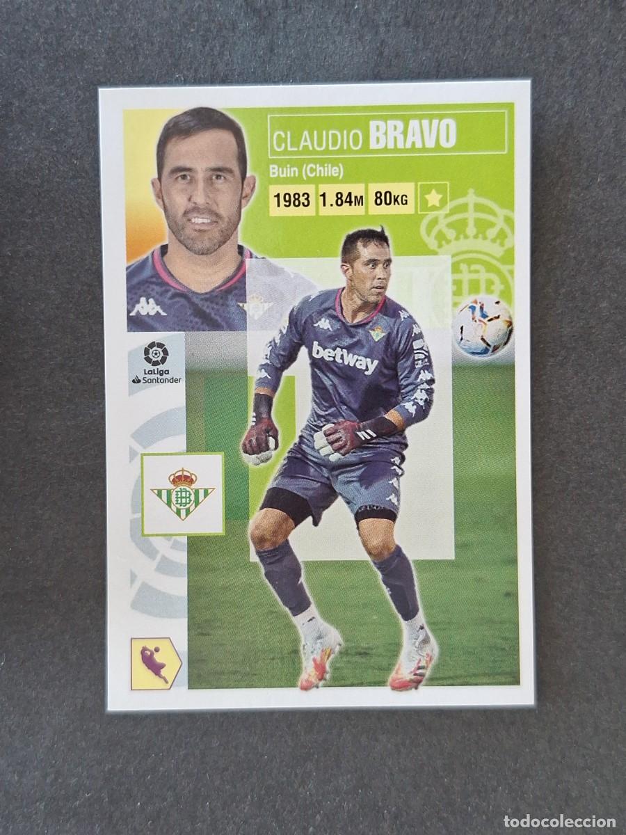 Cromos de f&uacute;tbol: L3 BRAVO REAL BETIS BALOMPIE FICHAJE 13 LIGA ESTE 2020 2021 20 21 NUNCA PEGADO SIN PEGAR