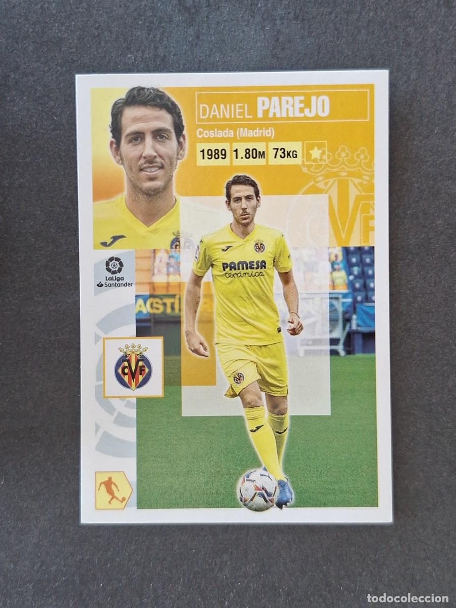 Cromos de f&uacute;tbol: L3 PAREJO VILLARREAL C. F. FICHAJE 14 LIGA ESTE 2020 2021 20 21 NUNCA PEGADO SIN PEGAR