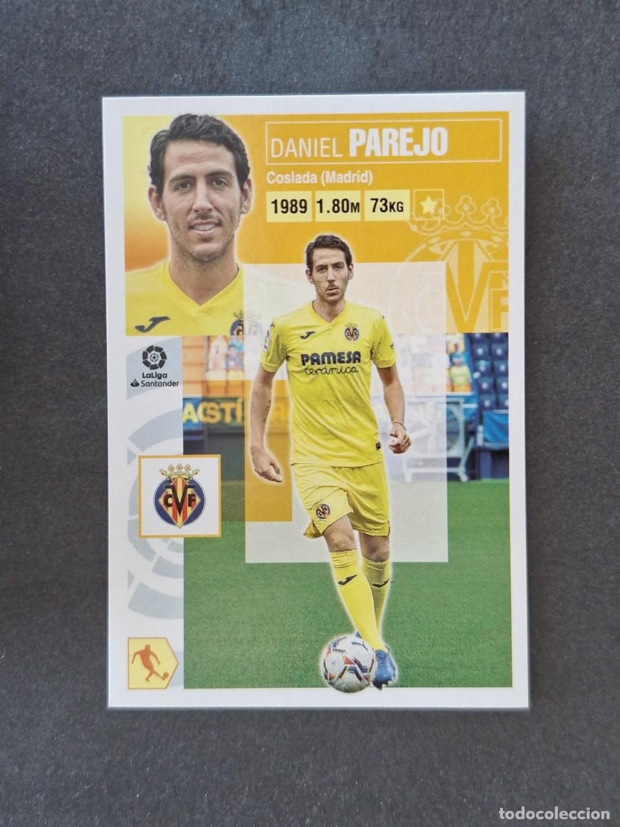Cromos de f&uacute;tbol: L3 PAREJO VILLARREAL C. F. FICHAJE 14 LIGA ESTE 2020 2021 20 21 NUNCA PEGADO SIN PEGAR