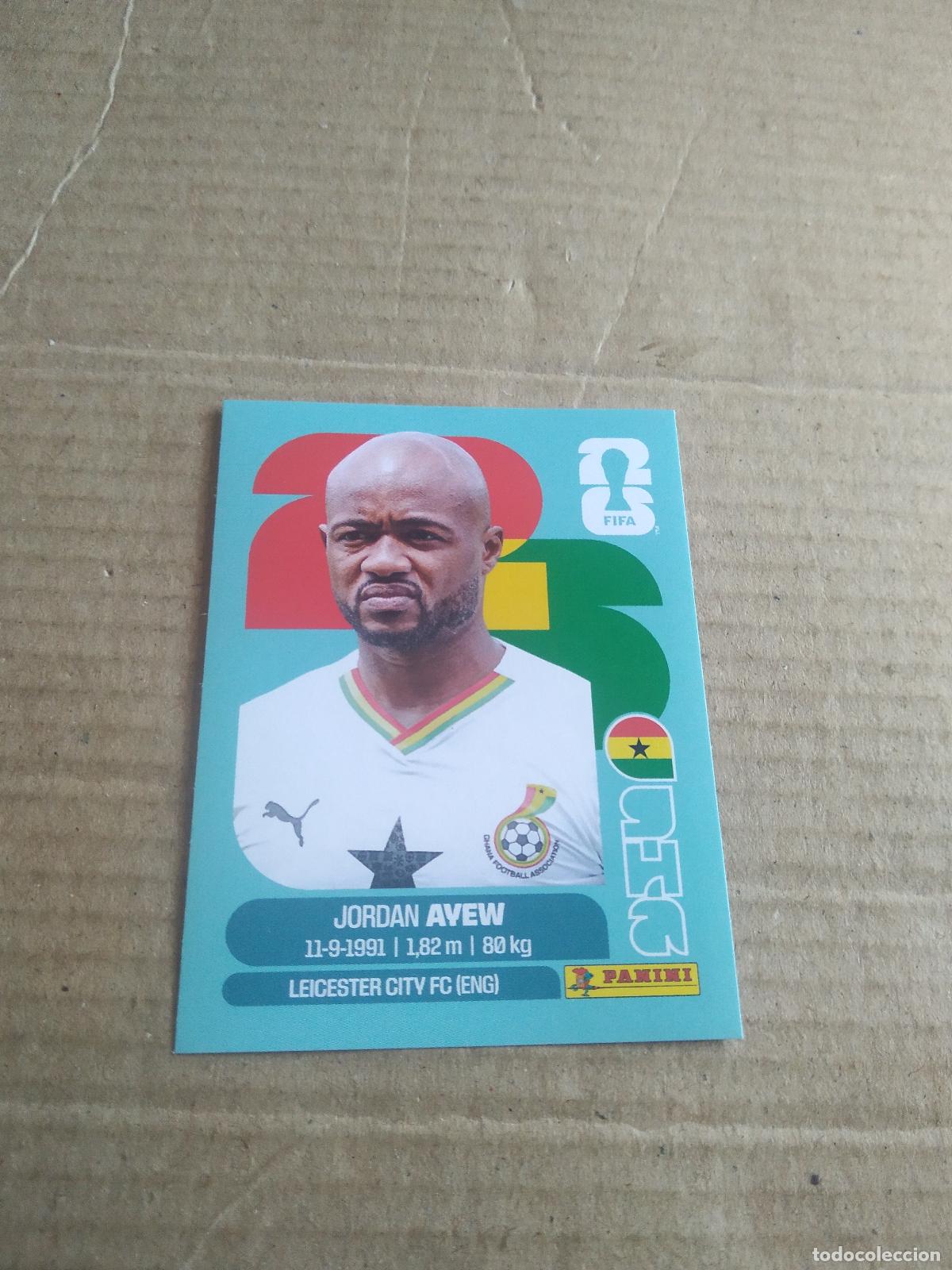 Cromos de f&uacute;tbol: GHA 16 JORDAN AYEW GHANA CROMO FUTBOL PANINI MUNDIAL 2026 WORLD CUP COPA DEL MUNDO