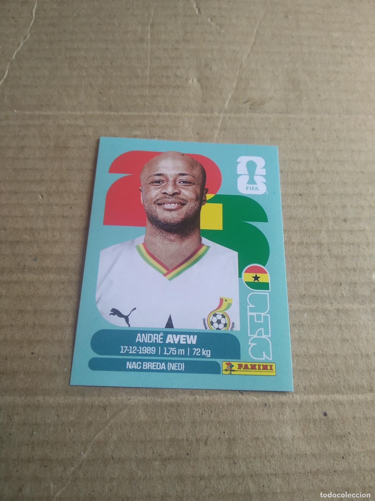 Cromos de f&uacute;tbol: GHA 17 ANDRE AYEW GHANA CROMO FUTBOL PANINI MUNDIAL 2026 WORLD CUP COPA DEL MUNDO